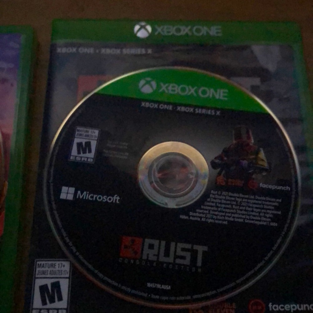 Rust console Xbox one/Xbox series x
